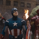 One of the many group shots in The Avengers (2012)